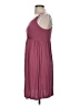 Assorted Brands Solid Burgundy Casual Dress Size M - photo 5