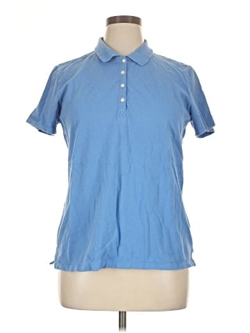 St. John's Bay Short Sleeve Blouse (view 1)