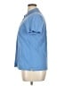 St. John's Bay Blue Short Sleeve Blouse Size XL - photo 5