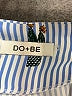 Do & Be 100% Polyester Stripes Blue Shorts Size L - photo 3