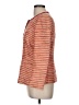 Lafayette 148 New York Stripes Orange Jacket Size 8 - photo 5