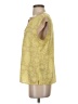 The Limited Outlet 100% Polyester Yellow Sleeveless Blouse Size S - photo 5