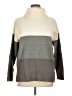 Unbranded Color Block Gray Turtleneck Sweater Size XL - photo 1