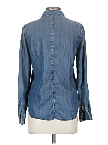 White House Black Market Long Sleeve Button-Down Shirt (view 2)