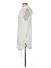 J Valdi Ivory White Sleeveless Button-Down Shirt Size M - photo 5