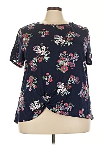 Wallflower Short Sleeve Blouse (view 1)