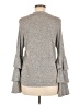 Soprano Gray Long Sleeve Turtleneck Size M - photo 2