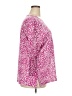 Draper's & Damon's Animal Print Pink Pullover Sweater Size 2X - photo 4
