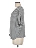 ee:some Stripes Gray Short Sleeve Top Size M - photo 5