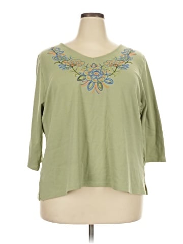 Draper's & Damon's 3/4 Sleeve T-Shirt (view 1)