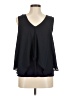 Green Envelope Black Sleeveless Blouse Size M - photo 1