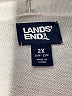 Lands' End 100% Cotton Solid Ivory Cardigan Size 2X - photo 7