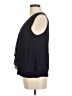 Green Envelope Black Sleeveless Blouse Size M - photo 5