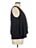 Green Envelope Black Sleeveless Blouse Size M - photo 4