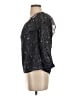 Floreat Black 3/4 Sleeve Blouse Size S - photo 5