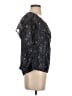 Floreat Black 3/4 Sleeve Blouse Size S - photo 4