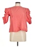 Zara Pink Short Sleeve Blouse Size M - photo 1