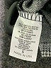 Potter's Pot 100% Polyester Houndstooth Plaid Solid Tweed Black Gray Faux Leather Skirt Size S - photo 5
