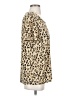 Susan Graver Animal Print Tan Short Sleeve Top Size XS - photo 4