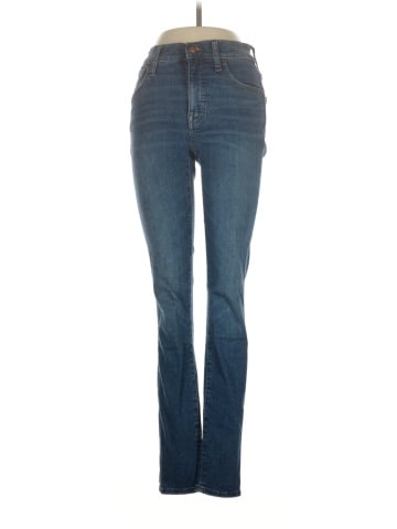 Madewell Tall 9" Mid-Rise Skinny Jeans in Pendale Wash (view 1)