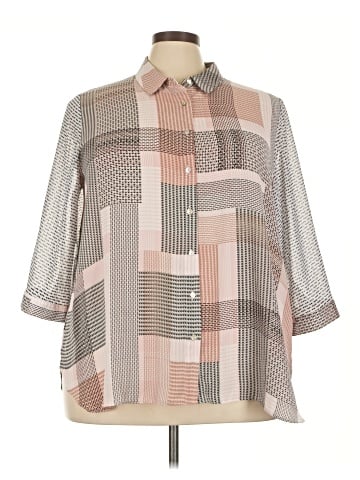 Jones & Co 3/4 Sleeve Blouse (view 1)