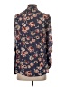 Tolani 100% Cupro Blue 3/4 Sleeve Blouse Size S - photo 2