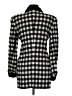 Escada by Margaretha Ley Checkered-gingham Black Coat Size EU 38 / US 8 - photo 2