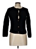 Nordstrom 100% Cotton Black Cardigan Size 10 - 12 - photo 1