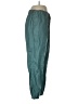A New Day 100% Cotton Solid Teal Casual Pants Size M - photo 4
