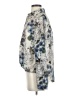 CAbi 100% Polyester Print Silver Long Sleeve Blouse Size S - photo 5