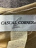 Casual Corner Tan Short Sleeve Blouse Size 8 - photo 7