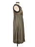 Hache Solid Green Casual Dress Size EU 40 / US 10 - photo 4