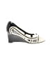 Bally Graphic Ivory Blue Wedges Size EU 37 - photo 1