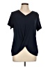 Liz Claiborne Blue Short Sleeve Top Size M (estimated) - photo 1