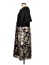Assorted Brands 100% Polyester Print Black Cocktail Dress Size 12 - photo 5