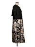 Assorted Brands 100% Polyester Print Black Cocktail Dress Size 12 - photo 4