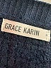 Grace Karin Blue Cardigan Size M - photo 7