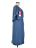 JJ's House 100% Polyester Blue Cocktail Dress Size 8 - photo 4