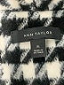 Ann Taylor LOFT Houndstooth Gray Coat Size XL - photo 6