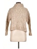 Vince. Tweed Tan Turtleneck Sweater Size M - photo 1