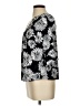 Aryeh Floral Black 3/4 Sleeve Blouse Size S - photo 5