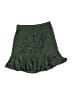 About Us 100% Polyester Solid Green Casual Skirt Size XXS - photo 1
