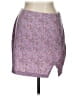 Shein Floral Purple Casual Skirt Size L - photo 1