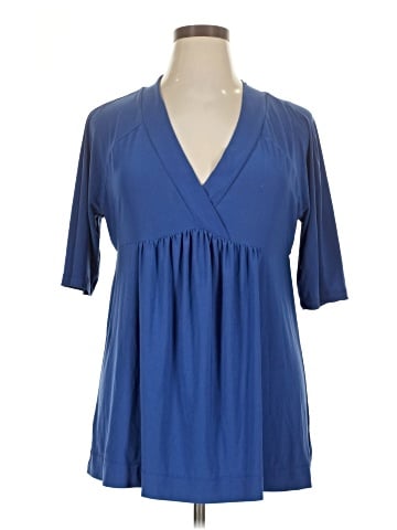 Daisy Fuentes Short Sleeve Blouse (view 1)