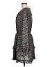Hem & Thread 100% Polyester Animal Print Black Casual Dress Size L - photo 5
