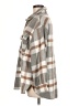 Unbranded 100% Polyester Plaid Gray Coat Size M - photo 5