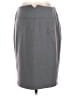 Adrienne Vittadini Solid Gray Casual Skirt Size 6 - photo 1