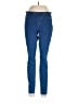 Hue Solid Blue Jeggings Size L - photo 1