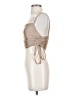 Papaya Tan Sleeveless Blouse Size S - photo 5