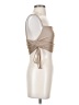 Papaya Tan Sleeveless Blouse Size S - photo 4